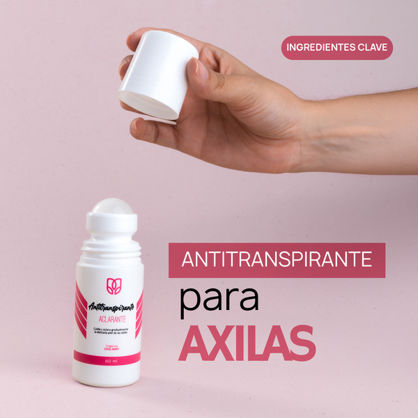 Antitranspirante para axilas: por qué elegir uno que ayude a controlar el sudor y unificar el tono de la piel.