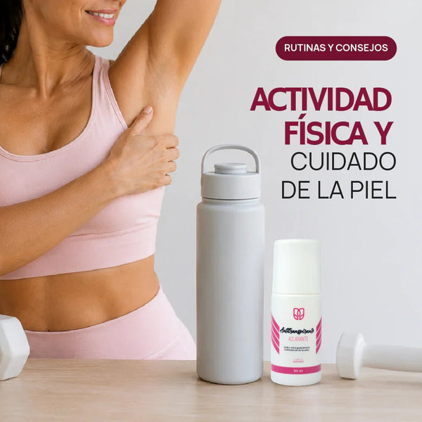 Actividad física y cuidado de la piel: cómo mantener una piel saludable y unas axilas más uniformes con el Antitranspirante de Tratamientos LB