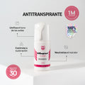 Antitranspirante aclarante