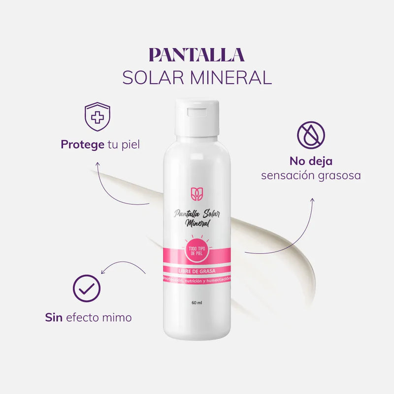Pantalla Solar Mineral