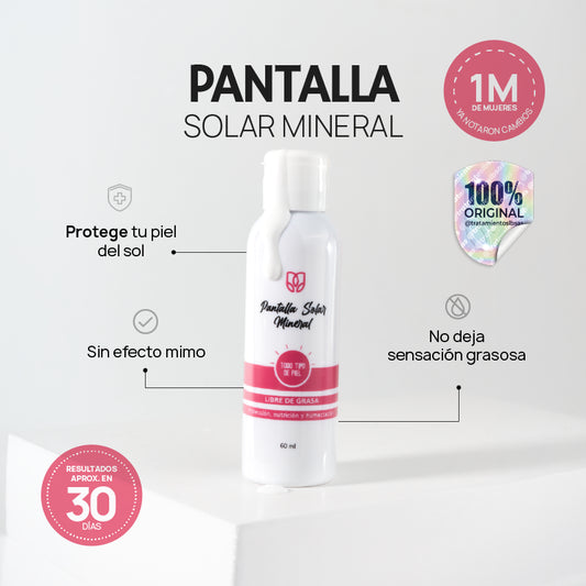Pantalla Solar Mineral